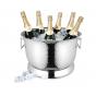 Avanti Providence Hammered Double Wall Round Party Tub | 40x24cm