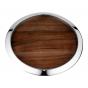 Avanti Kingston Serving Tray with Wooden Inlay