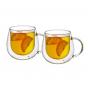Avanti Huggie Double Wall Glass Mug 450ml | Set of 2