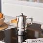 Avanti Art Deco Stainless Steel Espresso Maker | 100ml/2 Cup