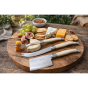 André Verdier Laguiole Debutant Ivory Cheese Set with Fork | 3 Piece