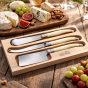 André Verdier Laguiole Debutant Ivory Cheese Set with Sandwich Knife | 3 Piece