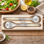 André Verdier Laguiole Debutant Ivory Salad Set | 2 Piece