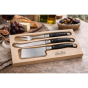 André Verdier Laguiole Debutant Black Cheese Set with Fork | 3 Piece