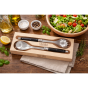 André Verdier Laguiole Debutant Black Salad Set | 2 Piece