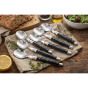 André Verdier Laguiole Debutant Black Soup Spoon | 6 Piece