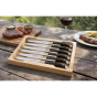 André Verdier Laguiole Debutant Black Dessert Knife | 6 Piece