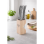 André Verdier Laguiole Debutant Inox Steak Knife with Block | 6 Piece