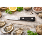 André Verdier Poseidon Oyster Knife 3mm with Guard | Black Timber