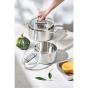Scanpan Elektra Premium 5-Ply Stainless Steel Saucepan | 16cm/1.8L