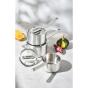 Scanpan Elektra Premium 5-Ply Stainless Steel Saucepan with Helper Handle | 20cm/3L