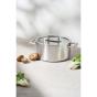 Scanpan Elektra Premium 5-Ply Stainless Steel Dutch Oven | 24cm/4.8L