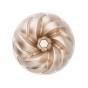 Bakemaster Braided Bundt Pan Champagne | 24x9.8cm