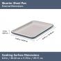 OXO Good Grips Nonstick Pro Ceramic Quarter Sheet Pan