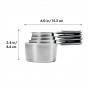 OXO Good Grips Stainless Steel Measuring Cup | Set of 4