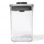 OXO Pop 2.0 Steel Short Small Square Container | 1L