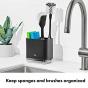 OXO Good Grips Stainless Steel Sink Caddy | Matte Black