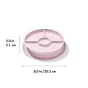 Oxo Tot Stick & Stay Kids Suction Divided Plate | Blossom