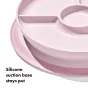 Oxo Tot Stick & Stay Kids Suction Divided Plate | Blossom