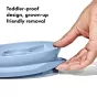 Oxo Tot Stick & Stay Kids Suction Divided Plate | Dusk
