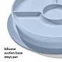 Oxo Tot Stick & Stay Kids Suction Divided Plate | Dusk