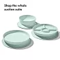 Oxo Tot Stick & Stay Kids Suction Divided Plate | Opal
