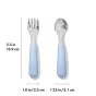 Oxo Tot Kids Fork & Spoon Set | Dusk