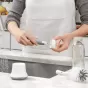 Oxo Tot Bottle Brush with Detail Cleaner & Stand | Pebble