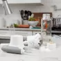Oxo Tot Bottle Brush with Detail Cleaner & Stand | Pebble