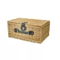 Avanti Wicker Picnic Basket Hamptons Blue Point for 2 Person