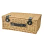 Avanti Wicker Picnic Basket Hamptons Blue Point for 4 Person