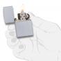 Zippo Classic Satin Chrome