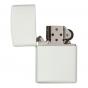 Zippo Lighter White Matte