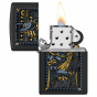 Zippo Anubis Design | Black Matte
