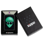 Zippo Alien Leaf | Black Matte