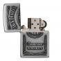 Zippo Jack Daniel's Label High Polish | Chrome