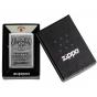 Zippo Jim Beam Full Label High Polish | Chrome