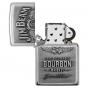 Zippo Jim Beam Full Label High Polish | Chrome