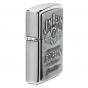 Zippo Jim Beam Full Label High Polish | Chrome