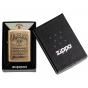 Zippo Jim Beam Full Label High Polish | Brass