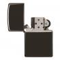 Zippo Classic Ebony | Chrome Plated