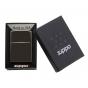 Zippo Classic Ebony | Chrome Plated