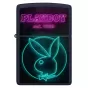 Zippo Playboy Neon Design | Black Matte