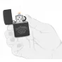 Zippo Jack Daniel's Old No.7 | Black Crackle