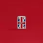 Zippo 007 James Bond Union Jack Design | Brushed Chrome