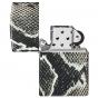 Zippo Snake Skin Design | Grey