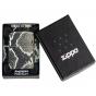 Zippo Snake Skin Design | Grey