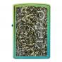 Zippo Teal High Polish with Zippo Logo