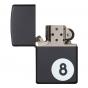 Zippo Eight Ball | Black Matte
