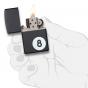 Zippo Eight Ball | Black Matte